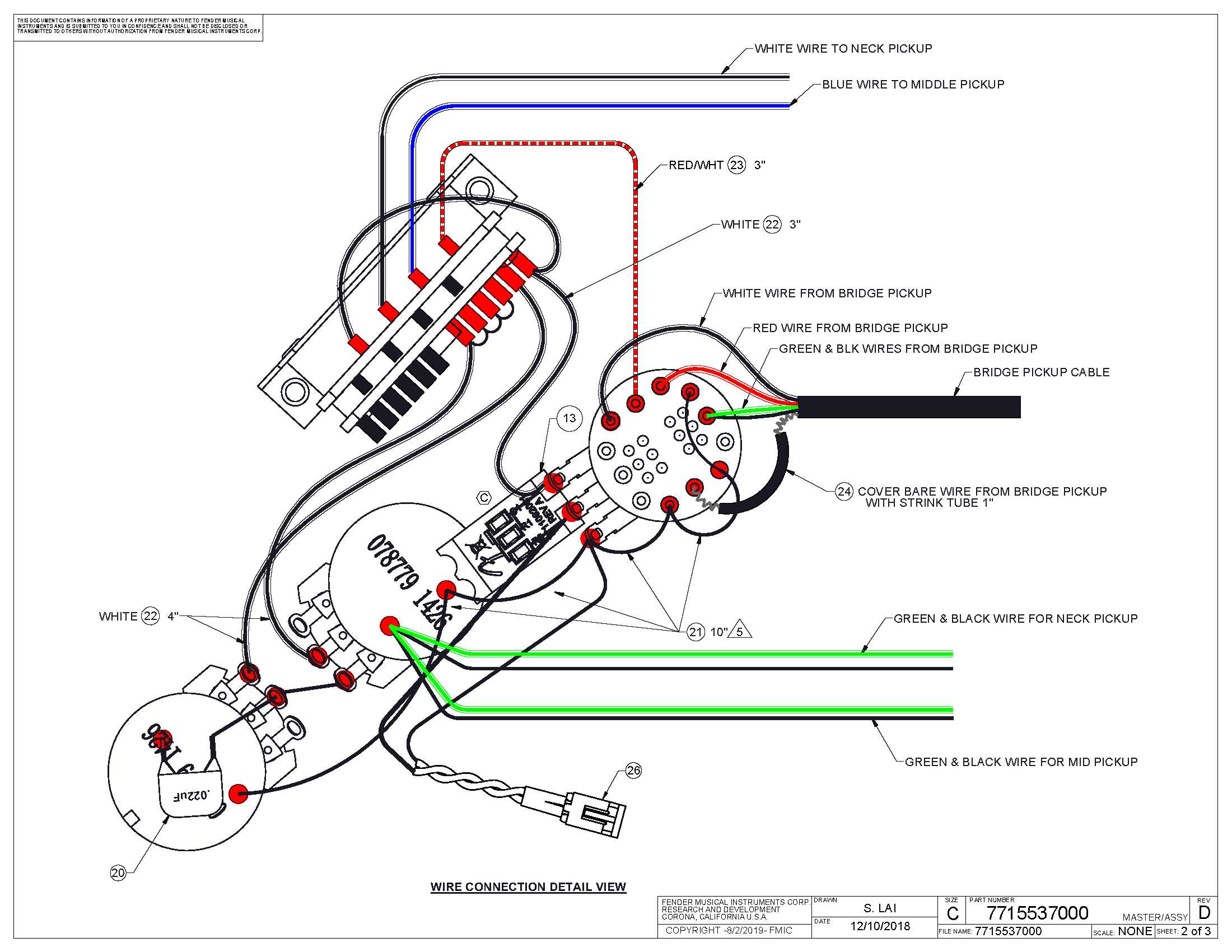 American Ultra Stratocaster Hss Wiring Diagram · Customer Self Service